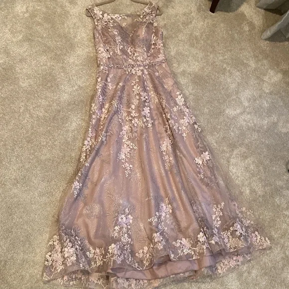 Montage by Mon Cheri Mother of the Bride Dress in Pink Topaz - Picture 12 of 16